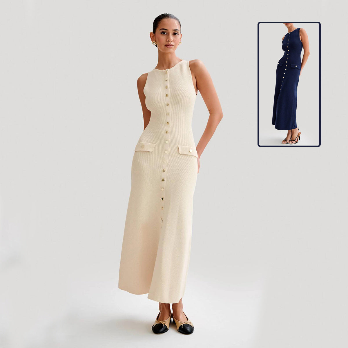 SS Elegant Knitted Dress