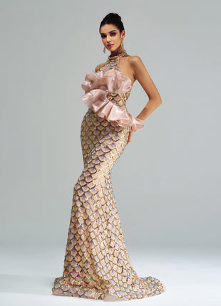 SS Mermaid Evening Dress
