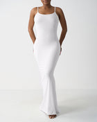 SS Sling Dress White