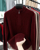 SS Men's Sweater Wine red
