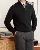 SS Men's Wool Sweater Black