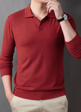 SS Pullover Brick Red
