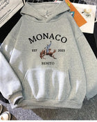 SS Monaco hoodie Light Gray