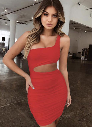 SS Short Dress Red