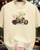 SS Printed T-shirt creamy white