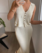 SS Two-piece Set Apricot