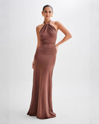 SS Maxi Dress caramel