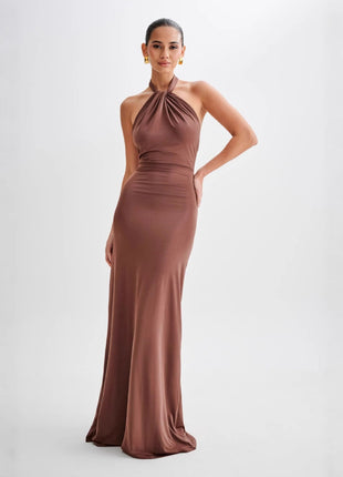 SS Maxi Dress caramel