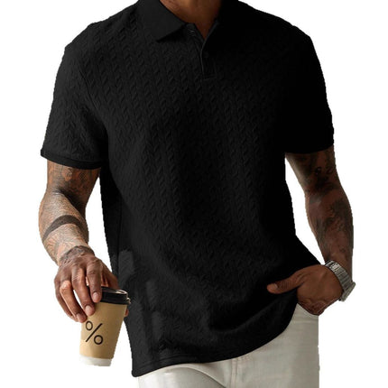 Men's Polo Collar Short-sleeved Shirt