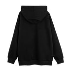 Men's Depressed Abstract Printing Fleece Hoodie