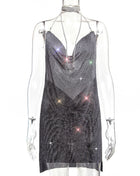 SS Brace Dress Black