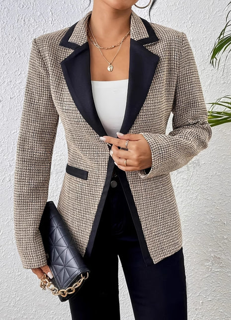 Women's Graceful Suit Jacket Apricot