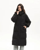 SS Long Puffer Jacket Black