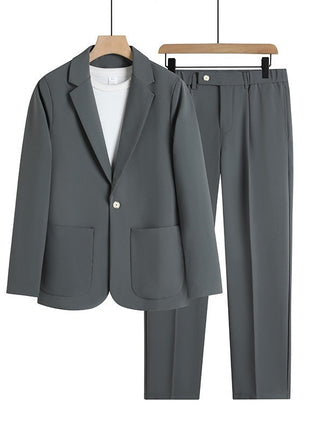 SS Men Suit Set Medium Gray