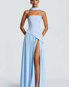 SS Evening Dress Light blue