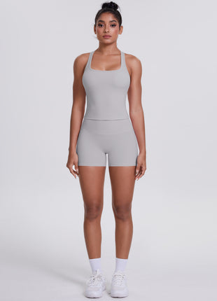 SS Yoga Set Light Gray