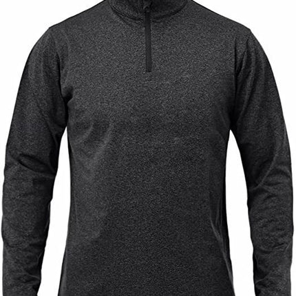 Men's Sports Running Pullover shirt Black
