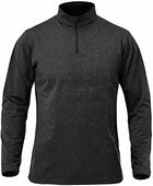 Men's Sports Running Pullover shirt Black