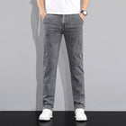 Versatile Stretch Jeans Gray