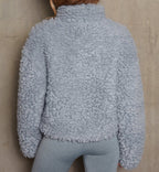 Women’s Short Jacket Lamb Wool Coat