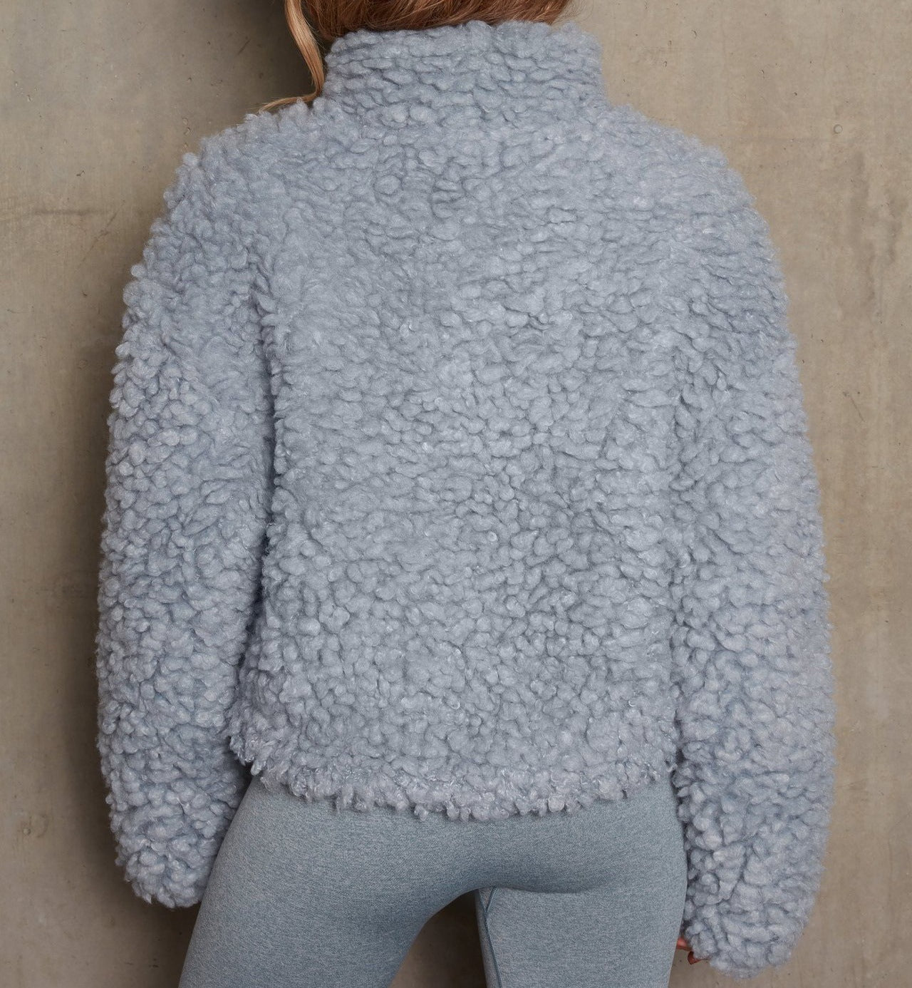 Women’s Short Jacket Lamb Wool Coat
