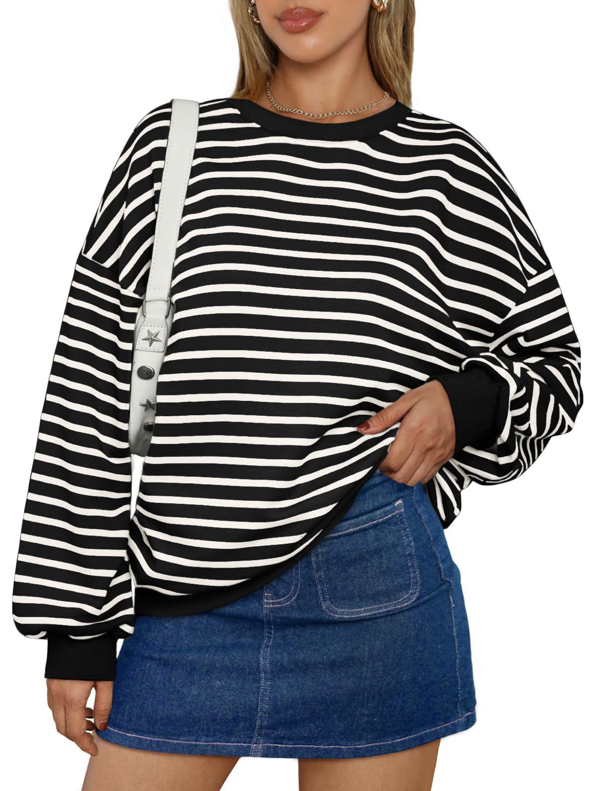 Oversized Sweatshirt Black