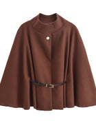 SS New Cloak Top Brown