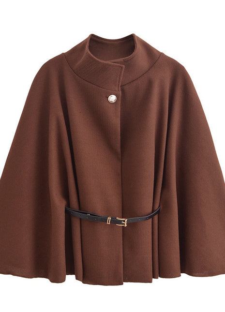 SS New Cloak Top Brown