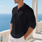 Casual Business Men's Long Sleeve Spring And Autumn Black