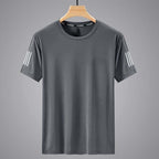 Simplicity Ice T-shirt Men Dark Gray