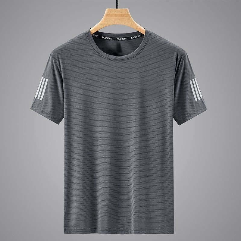 Simplicity Ice T-shirt Men Dark Gray