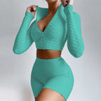 SS Yoga Set Peacock Blue