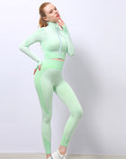 SS 3PCS Yoga Set Green