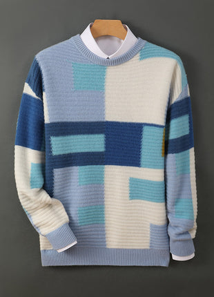 SS Pure Wool Sweater Blue