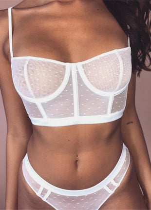 SS Sexy mesh set White