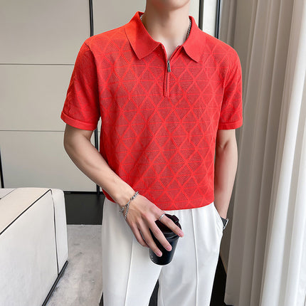 Rhombus Breathable Leisure Top