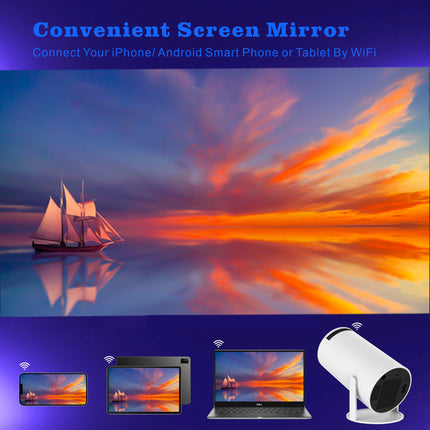 Projector Home 4K Portable LCD Ultra HD