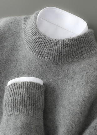 SS Men's Sweater Dark gray Half Turlteneck