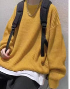 SS Loose Sweater Yellow