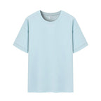 Waffle Heavy T-shirt For Men Light blue