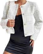 SS Button Jacket | Set White