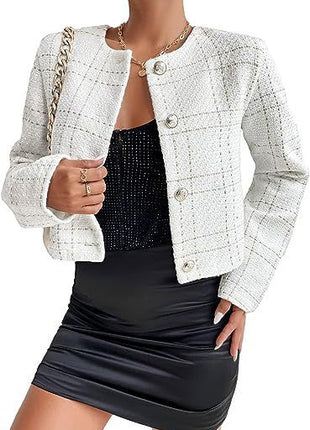 SS Button Jacket | Set White