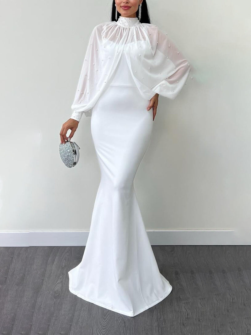 SS Two-piece Set Dress White