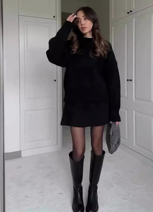 SS Sweater Skirt Sets