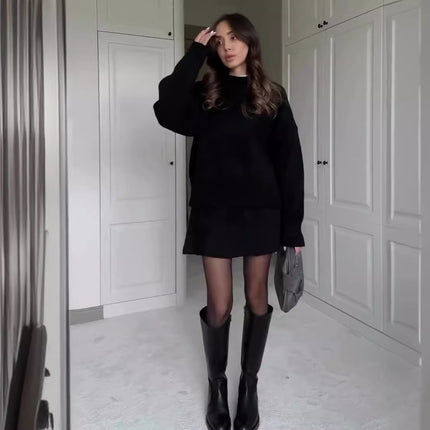 SS Sweater Skirt Sets