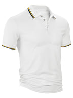 Men's Lapels Top White