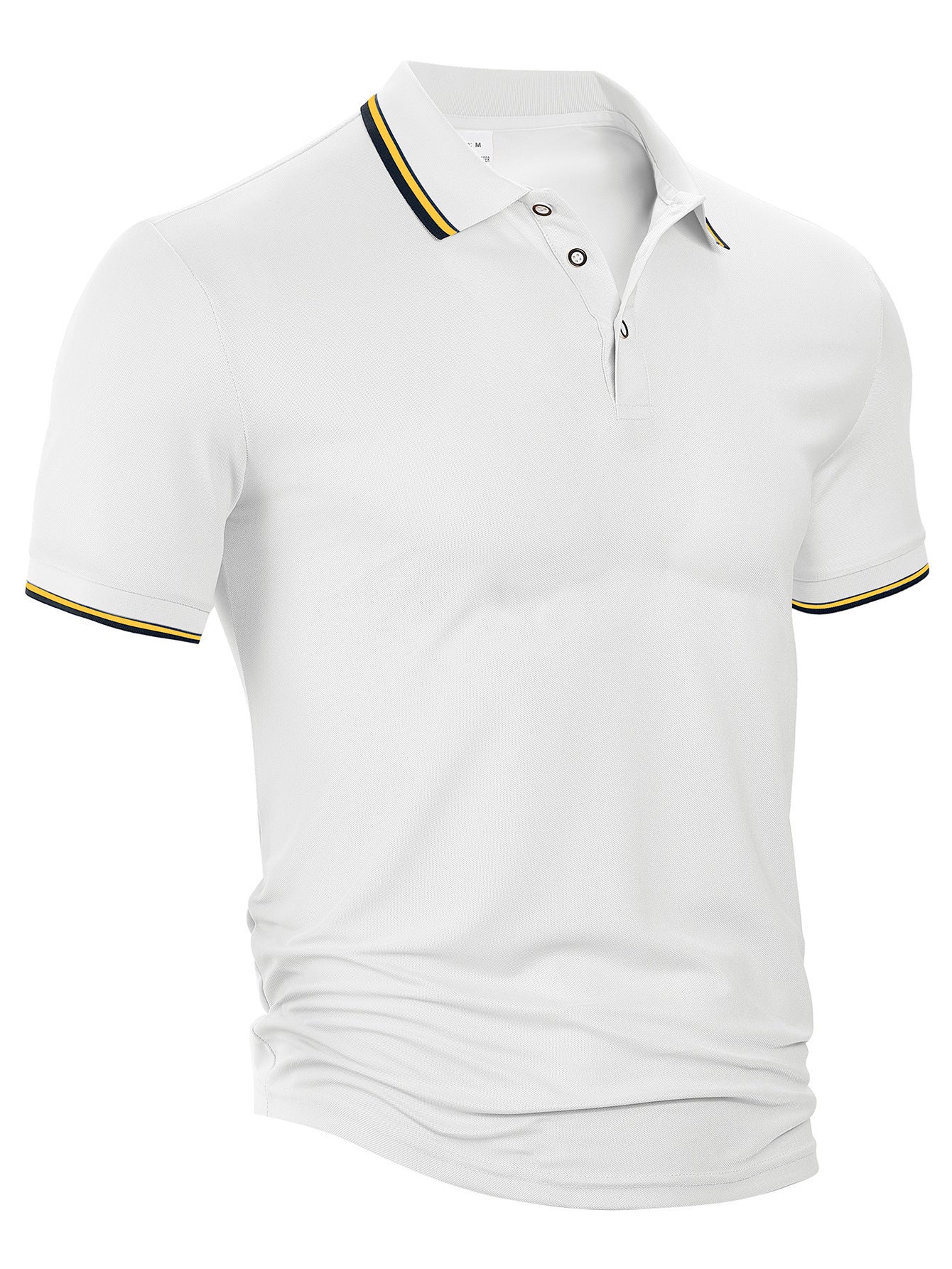 Men's Lapels Top White