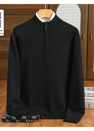 SS Wool Sweater black