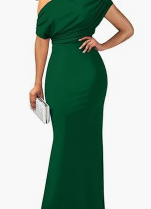 SS Formal Party Dress Green