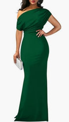Tight Long Formal Party Dress Green
